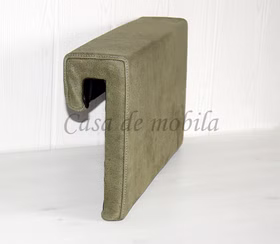 Kopfteil-Kissen 57x30x13cm EASY SLEEP Leder Kenia olivgrün Kopfteil-Kissen 57x30x13cm EASY SLEEP Leder Kenia olivgrün