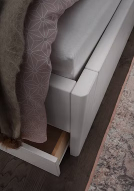 Schubladen innen bett 160x200 RAUNA Kiefer massiv weiß lasiert casademobila Schubladen innen bett 160x200 RAUNA Kiefer massiv weiß lasiert casademobila