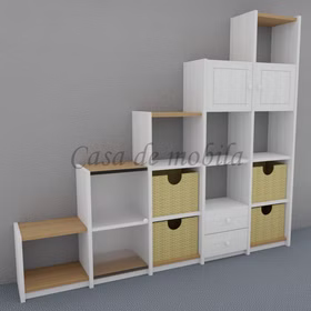 Treppenregal bücherregal schmal holz CONTRA Kiefer massiv weiß gelaugt geölt casademobila Treppenregal bücherregal schmal holz CONTRA Kiefer massiv weiß gelaugt geölt casademobila