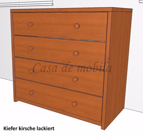 Schubladenkommode CONTRA 89x84x46cm kiefer massiv bernsteinfarben lackiert Massivholz Schubladenkommode CONTRA 89x84x46cm kiefer massiv bernsteinfarben lackiert Casa de mobila Goslar