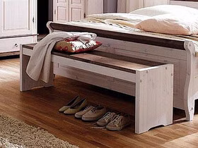 Sitzbank Holzbank BOSTON 160x48x40cm Kiefer massiv weiß lasiert Casademobila Goslar Sitzbank Holzbank BOSTON 160x48x40cm Kiefer massiv weiß lasiert Casademobila Goslar