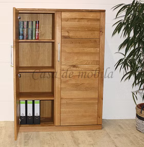 Massivholz Aktenschrank 102x143x40cm PALERMO Wildeiche massiv natur geölt Casa de mobila Goslar Massivholz Aktenschrank 102x143x40cm PALERMO Wildeiche massiv natur geölt Casa de mobila Goslar