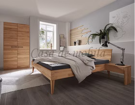 Schlafzimmer-Kleiderschrank Höhe 200cm SAN ANTONIO 2türig Kernbuche massiv geölt casademobila