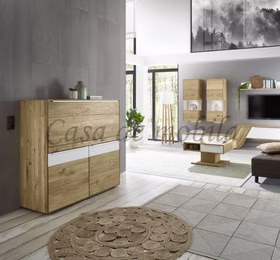 Sekretär 120x127x47cm Home Office Ramos geölt Massivholz Schreibsekretär Ramos 120x127x47cm Asteiche oder Astbuche massiv geölt Casa de mobila Goslar