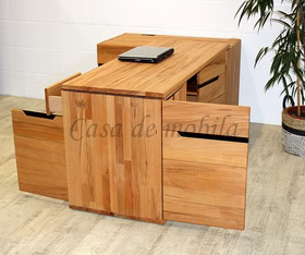 Massivholz schreibtisch kombination Home Office Ameno 150x76x60cm kernbuche massiv natur geölt Casa de mobila Goslar Massivholz schreibtisch kombination Home Office Ameno 150x76x60cm kernbuche massiv natur geölt Casa de mobila Goslar