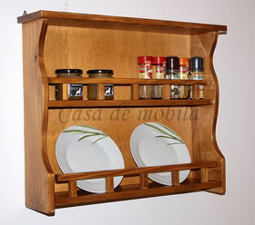 Massivholz Küchenregal 58x47x12cm DECOR Fichte massiv Bernsteinfarben lackiert Casa de mobila Goslar Massivholz Küchenregal 58x47x12cm DECOR Fichte massiv Bernsteinfarben lackiert Casa de mobila Goslar