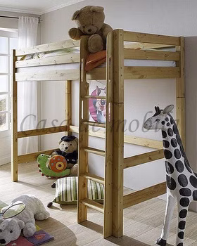 Massivholz Hochbett INFANSKIDS 90x200cm Kiefer massiv gelaugt geölt oder natur lackiert Casademobila Goslar Massivholz Hochbett INFANSKIDS 90x200cm Kiefer massiv gelaugt geölt oder natur lackiert Casademobila Goslar