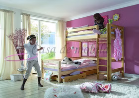 Massivholz Etagenbetten mit schubladen INFANSKIDS 90x200cm Kiefer massiv gelaugt geölt oder natur lackiert Casademobila Goslar Massivholz Etagenbetten mit schubladen INFANSKIDS 90x200cm Kiefer massiv gelaugt geölt oder natur lackiert Casademobila Goslar