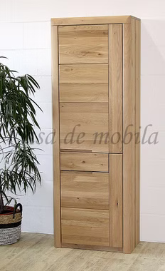Schrank 71x203x40cm HORIZONT Wildeiche massiv Bianco geölt rechts Schrank 71x203x40cm HORIZONT Wildeiche massiv Bianco geölt rechts