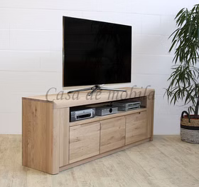 Massivholz Phonokommode mit Schubladen HORIZONT 173x62x40cm Wildeiche massiv geölt Casa de mobila Goslar Massivholz Phonokommode mit Schubladen HORIZONT 173x62x40cm Wildeiche massiv geölt Casa de mobila Goslar