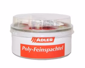 Poly-Feinspachtel 1kg ADLER dunkelbraun