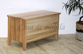 Wäschetruhe Truhenbank holz ANTON buche Kernbuche massiv natur lackiert casademobila