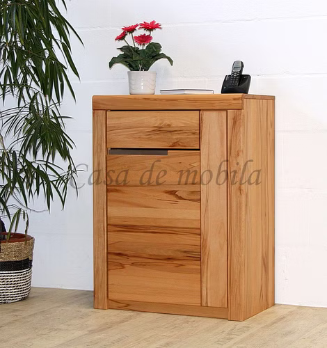Massivholz Schuhkommode Rechts mit Edelstahlgriffe HORIZONT 71x94x40cm Kernbuche massiv natur geölt Casa de mobila Goslar Massivholz Schuhkommode Rechts mit Edelstahlgriffe HORIZONT 71x94x40cm Kernbuche massiv natur geölt Casa de mobila Goslar