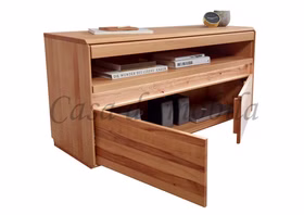 Massivholz Fernsehschrank I Oker 123x63x44cm Kernbuche massiv natur geölt mit Beleuchtung Casademobila Goslar Massivholz Fernsehschrank I Oker 123x63x44cm Kernbuche massiv natur geölt mit Beleuchtung Casademobila Goslar