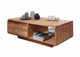 Massivholz Wohnzimmertisch mit schubladen OKER 110x40x70cm Kernbuche massiv natur geölt Casa de mobila Goslar Massivholz Wohnzimmertisch mit schubladen OKER 110x40x70cm Kernbuche massiv natur geölt Casa de mobila Goslar