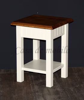 Massivholz Beistellhocker mit Ablage Landhaus Höhe 40 cm NORDIC HOME Kiefer weiß Holzplatte Wildeiche geölt casademobila Goslar Massivholz Beistellhocker mit Ablage Landhaus Höhe 40 cm NORDIC HOME Kiefer weiß Holzplatte Wildeiche geölt casademobila Goslar