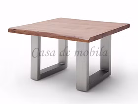 Stubentisch 75x45x75cm CARTAGENA Akazie massiv walnuss lackiert Stubentisch 75x45x75cm CARTAGENA Akazie massiv walnuss lackiert