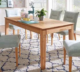 Esstisch ausziehbar 160/220x75x90cm Eichenholz geölt Massivholz Esstisch ausziehbar 160/220x75x90cm wildeiche massiv geölt casademobila