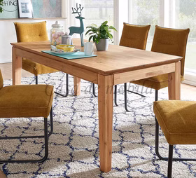 Esstisch ausziehbar 180/240x75x90cm wildeiche massiv natur geölt Massivholz Esstisch ausziehbar 180/240x75x90cm wildeiche massiv geölt casademobila