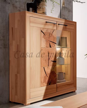 Naturtholz Küchenschrank mit Hirnholz 2tuerig kernbuche massiv geölt casademobila Naturtholz Küchenschrank mit Hirnholz 2tuerig kernbuche massiv geölt casademobila