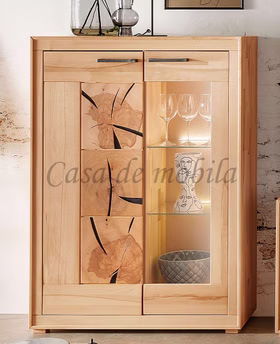 Naturtholz Anrichte schrank mit stirnholz 2tuerig kernbuche massiv geölt casademobila Naturtholz Anrichte schrank mit stirnholz 2tuerig kernbuche massiv geölt casademobila