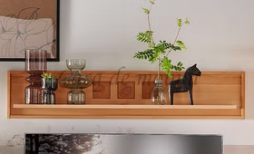 Wandregal Hängeregal Hängeboard holz kernbuche massiv geölt mit Hirnholz casademobila Wandregal Hängeregal Hängeboard holz kernbuche massiv geölt mit Hirnholz casademobila
