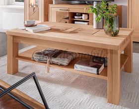 Massivholz Couchtisch mit ablage kernbuche massiv geölt mit stirnholz casademobila Massivholz Couchtisch mit ablage kernbuche massiv geölt mit stirnholz casademobila