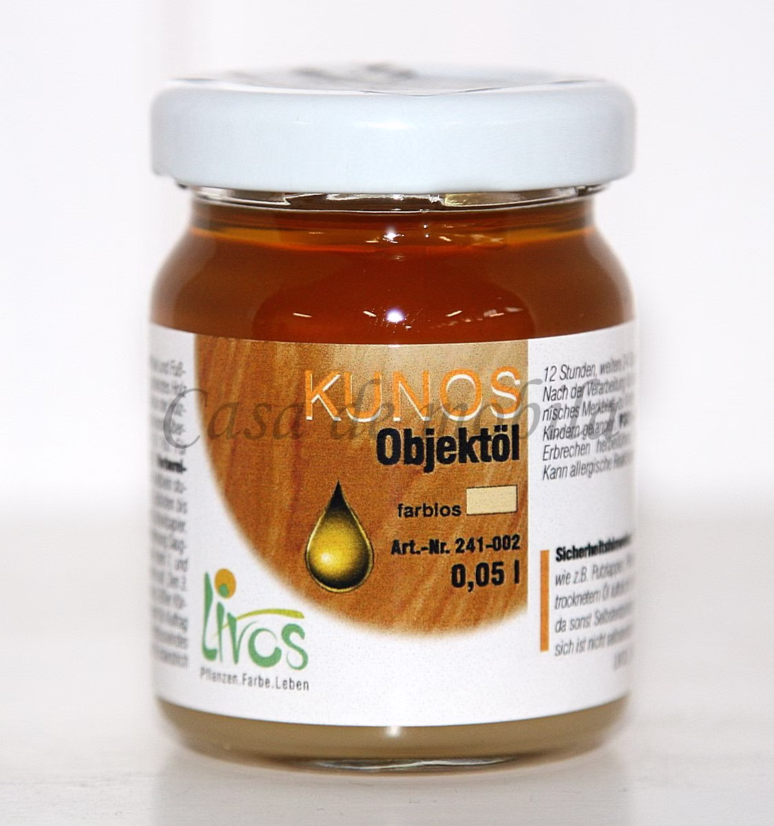LIVOS Objektöl 50ml KUNOS farblos von Casademobila Goslar LIVOS Objektöl 50ml KUNOS farblos von Casademobila Goslar