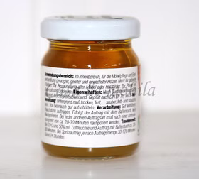 LIVOS Pflegeset 2x50ml VELIO Öl farblos Wachs Schleifvlies Baumwolltuch von Casademobila Goslar