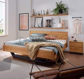 doppelbett mit nachttische eiche massivholz 2 schubladen casademobila doppelbett mit nachttische eiche massivholz 2 schubladen casademobila