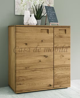 Kommode 90x100x46cm CASA MIO Wildeiche natur geölt Kommode 90x100x46cm CASA MIO Wildeiche natur geölt