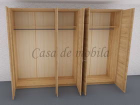 Schlafzimmerschrank Breit 304 cm DOINA 5-türig Eichenholz geölt Massivholz Schlafzimmerschrank Breit 304 cm DOINA 5-türig Wildeiche massiv geölt von Casa de mobila