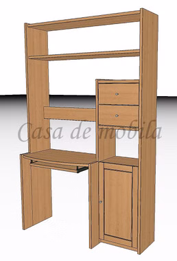 Büro-Regal 134x217x51/33cm CONTRA Kiefer massiv gelaugt lackiert Casa de mobila Büro-Regal 134x217x51/33cm CONTRA Kiefer massiv gelaugt lackiert Casa de mobila