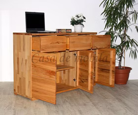 Massivholz Kommode VII 135x90x45cm ALTONA Kernbuche massiv natur geölt von Casademobila Goslar Massivholz Kommode VII 135x90x45cm ALTONA Kernbuche massiv natur geölt von Casademobila Goslar