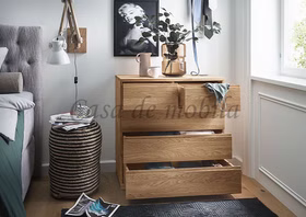 Massivholz Anrichte mit Schubladen ALTONA 90x90x40cm Wildeiche massiv natur geölt Casa de mobila Goslar Massivholz Anrichte mit Schubladen ALTONA 90x90x40cm Wildeiche massiv natur geölt Casa de mobila Goslar