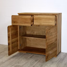 Schubladen Holz Anrichte Altona Wildeiche massiv geölt Casademobila Goslar Schubladen Holz Anrichte Altona Wildeiche massiv geölt Casademobila Goslar
