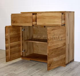 Massivholz Kommode IV 90x90x45cm ALTONA Wildeiche massiv geölt von Casademobila Goslar Massivholz Kommode IV 90x90x45cm ALTONA Wildeiche massiv geölt von Casademobila Goslar
