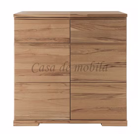 Massivholz Kommode IV 90x90x40cm ALTONA Kernbuche massiv geölt von Casademobila Goslar