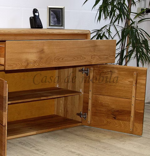 Massivholz Kommode mit abgerundeten ecken 117x85x42cm CHAM Wildeiche massiv natur geölt Casa de mobila Goslar Massivholz Kommode mit abgerundeten ecken 117x85x42cm CHAM Wildeiche massiv natur geölt Casa de mobila Goslar