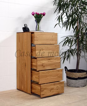 Massivholz Schubladenkommode schmal IV 50x101x45cm MARIENBURG Wildeiche massiv natur geölt von Casademobila Goslar Massivholz Schubladenkommode schmal IV 50x101x45cm MARIENBURG Wildeiche massiv natur geölt von Casademobila Goslar