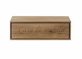 Hängendenachttisch I 45x14x37cm MARIENBURG Massivholz geölt Nachtschrank hängend mit schubladen MARIENBURG wildeiche massiv natur geölt Casa de mobila Goslar