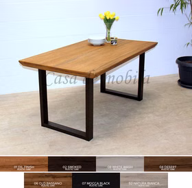 Tisch 160x76x90 cm ROMA LUTON rustikale Eiche Schweizer Kante Rotbraun 06 Old Bassano Casa de mobila Goslar Tisch 160x76x90 cm ROMA LUTON rustikale Eiche Schweizer Kante Rotbraun 06 Old Bassano Casa de mobila Goslar