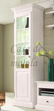 Vitrine 1tuerig links Pinie massiv weiss gebuerstet 31 110 200 02 2 Vitrine 1tuerig links Pinie massiv weiss gebuerstet 31 110 200 02 2