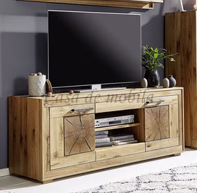 TV Lowboard M Wildeiche geoelt Hirnholz 1033150411 TV Lowboard M Wildeiche geoelt Hirnholz 1033150411