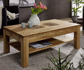 Echtholz Couchtisch mit ablageboden wildeiche massiv geölt mit hirnholz casademobila Goslar Echtholz Couchtisch mit ablageboden wildeiche massiv geölt mit hirnholz casademobila Goslar
