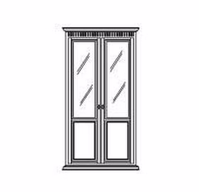Kleiderschrank 2tuerig Hiddensee 31 900 200 Kleiderschrank 2tuerig Hiddensee 31 900 200
