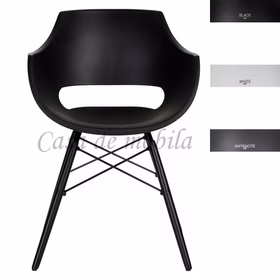 Schalenstühle Jazz 12615 110 Kunststoff PP Black Schalenstühle Jazz 12615 110 Kunststoff Weiß, Schwarz, Anthrazit Casa de mobila Goslar