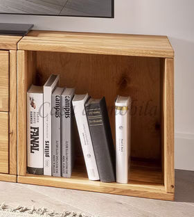 Wuerfel Regal 38x38x35 Wildeiche natur geoelt Wuerfel Regal 38x38x35 Wildeiche natur geoelt