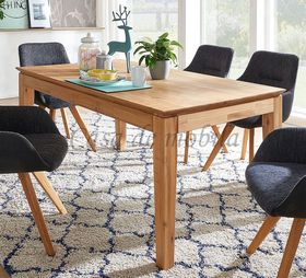 Tisch ausziehbar 140/200x75x90cm Asteiche massiv natur geölt