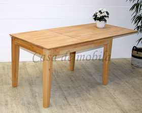 ausziehbarer tisch 140x90 cm Kernbuche massiv geölt Casa de mobila Goslar